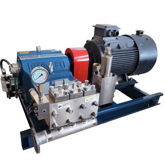 1000-3000 obrotów na minutę częstotliwość 60 Hz pompa tłokowa / pompa tłokowa wysokiego ciśnienia z pojedynczym cylindrem